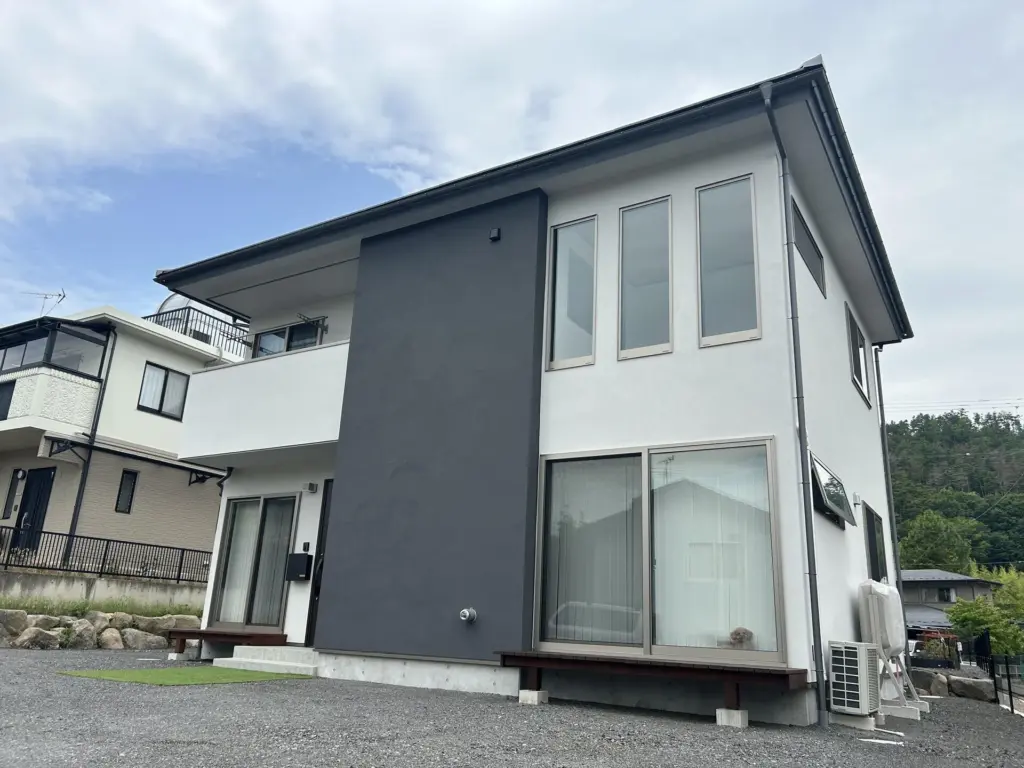 上田市で施工した大開口が特徴的な和モダンの新築住宅｜上田市のハウスメーカー