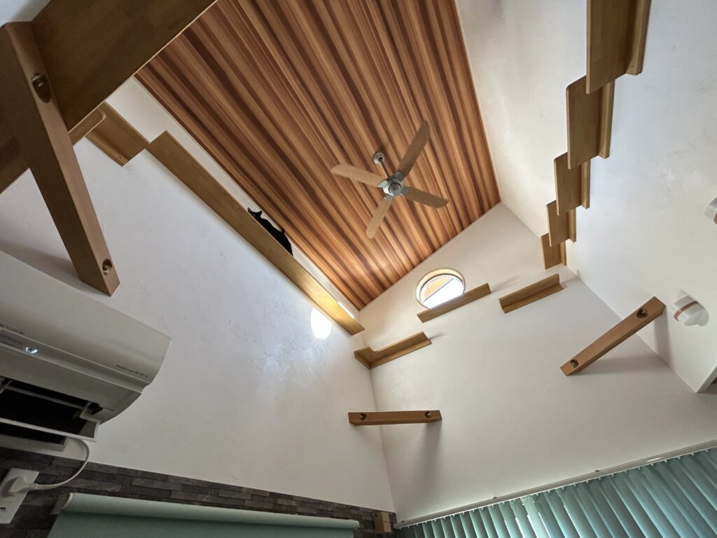 吹き抜けとキャットウォークが特徴的な上田市の新築事例｜上田市の工務店